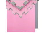 eyepower Bodenschutzmatte 90x90x2 cm, Pink, 4er Set , Kunststoff , 90x90 cm , Teppiche & Böden, Bodenbeläge, Bodenzubehör, Bodenschutzmatten