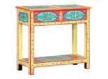 vidaXL Konsolentisch Handbemalt 80×35×75 cm Mango Massivholz