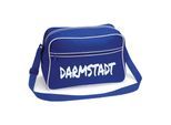 multifanshop Retrotasche - Darmstadt - Textmarker - Druck weiß - Tasche