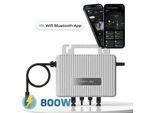 ECOFLOW Mikro-Wechselrichter 800 W EFStreamMI800W für Balkonkraftwerk, IP67 wetterfest, Plug-&-Play Installation, 2 MPPT, Bluetooth & WIFI, Micro Inverter