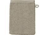 Waschhandschuh ROSS "SELECTION", grau (flanell), B:16cm L:21cm, Frottier, Handtücher, 100 % Bio-Baumwolle