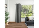 Vorhang NEUTEX FOR YOU "Como" Gr. 1, blau (marine), B:146cm H:245cm, Polyester, Gardinen, moderne Klassik