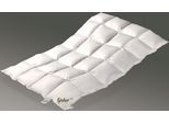 Federbettdecke FJÖDUR "Fabiennes Supreme, Bettdecken für Sommer oder Winter, Decke", weiß, B:155cm L:220cm, Bezug: 100% Baumwolle. Füllung: 70% Federn, 30% Daunen, Bettdecken, Bettdecke 135x200 cm, allergiker geeignet (für Hausstauballergiker)