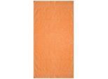 Badetücher DYCKHOFF "Kristall", orange (terra), B:70cm L:140cm, Frottier, Obermaterial: 100% Baumwolle, Handtücher, mit Bordüren