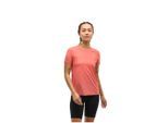 Hoka Damen Airolite Run Short Sleeve rot