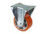 BS Rollen Bockrolle D.125mm Trg.450kg Guß-PU-bandage Platte 138x110 mm (N110.B90.129)