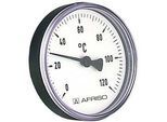 Afriso Bimetall Thermometer 0-120 Grad 63997 Gehäuse 100mm, 40mm Schaft, 1/2" Anschluss