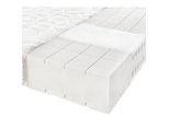 Novel Kaltschaummatratze , Weiß , Textil , H3 , rechteckig , 180x200 cm , Textiles Vertrauen - Oeko-Tex® , Härtegradauswahl, Über- und Sondergrößen erhältlich, Bezug abnehmbar/waschbar, Ober- und Unterseite versteppt, für Hausstauballergiker geeignet, wendbar, klimatisierte Belüftungskanäle, optimale Belüftung, für verstellbare Lattenroste geeignet, Tragegriffe, atmungsaktiv, schadstoffgeprüft, ak