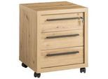 Rollcontainer in Eiche Artisan