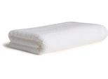 Duschtuch MÖVE "Bliss", weiß (snow), B:67cm L:140cm, Walkfrottier, Obermaterial: 100% Baumwolle, Handtücher, Perlstruktur mit leichtem Massageeffekt
