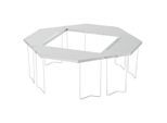 Snow Peak - Jikaro Fire Ring Table - Campingtisch metallic