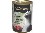 Miamor Feine Beute Pute und Kaninchen 12x400 g