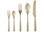 Justinus Besteckset Sunset Glossy, Gold, Metall, 30-teilig, Essen & Trinken, Besteck, Besteck-Sets