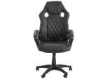 Xora Gamingstuhl, Schwarz, Kunststoff, Textil, Drehkreuz, 63x113-122x70 cm, Kinder- & Jugendzimmer, Jugendmöbel, Gamingstühle