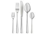 Justinus Besteckset Athene, Chrom, Metall, 60-teilig, 37.5x3.5x24 cm, rostfrei, Essen & Trinken, Besteck, Besteck-Sets