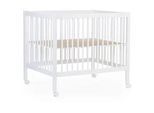 Childhome Laufgitter , Weiß , Holz , Buche , teilmassiv , 78x82x98 cm , EN 71, Made in Europe , höhenverstellbar , Babymöbel & Kindermöbel, Babyzimmer, Laufgitter