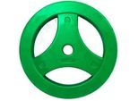 Hantelscheibe , Grün , Metall , rund , 28.5x5.1x28.5 cm , Freizeit & Co, Sport & Fitness, Krafttraining