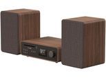 PURE Lautsprechersystem "Classic Stereo", schwarz (kaffeeschwarz, walnuss), B:84,7cm H:33,6cm T:34,2cm, Lautsprecher