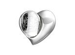 Herzanhänger JOBO "Anhänger Herz", silber (silber 925), Schmuckanhänger, Damen, Silber 925 (Sterlingsilber), 925 Silber eismatt