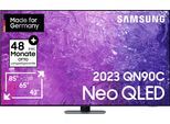 SAMSUNG LED-Fernseher, Energieeffizienz: F (A-G), grau (carbon silber), 85 ″, Fernseher, Neo Quantum HDR+, Neural Quantum Prozessor 4K, Dolby Atmos & OTS+