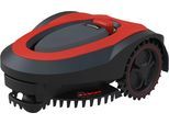 Rasenmähroboter GÜDE "GRR 180.1", rot (schwarz), B:65cm H:23cm T:47cm, Rasenmähroboter, 3 Messer sorgen für perfekten Rasenschnitt