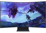 SAMSUNG Curved-Gaming-Monitor "S55CG970NU", Energieeffizienz: G (A-G), schwarz, B:117,48cm H:70,48cm T:25,18cm, Monitore