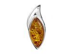 Kettenanhänger OSTSEE-SCHMUCK "Ostsee-Schmuck Anhänger Gleiter-Maie Anhänger Gleiter-Maie", weiß, Schmuckanhänger, Damen, 33x14mm, Silber 925 (Sterlingsilber), 5,9 g, Kettenanhänger