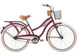 Cruiser HUFFY "Deluxe 26-Zoll Fahrrad, Rot" Gr. 38, rot, Fahrräder, Kinder, 38cm, 26 Zoll (66,04cm) hinten: 26 Zoll (66,04cm)