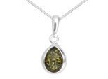 Kette mit Anhänger OSTSEE-SCHMUCK "Ostsee-Schmuck Kette mit Anhänger Enela Kette mit Anhänger Enela" Gr. 42, silber, Halsketten, Damen, 42cm, Silber 925 (Sterlingsilber), L: 42