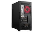 CSL Gaming-PC-Komplettsystem "AeroVision V24405", Energieeffizienz: E (A-G), schwarz, Microsoft Windows 11 Home (64 Bit), 16 GB RAM 500 GB SSD, Computer_Komplettsysteme