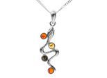 Kette mit Anhänger OSTSEE-SCHMUCK "Ostsee-Schmuck Kette mit Anhänger Schlange" Gr. 45, silber, Halsketten, Damen, 45cm, Silber 925 (Sterlingsilber), L: 42