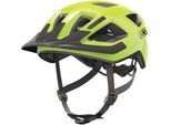 Fahrradhelm ABUS "ADURO 3.0" Gr. M, gelb (signal gelb), Helme, M Kopfumfang: 52cm - 58cm