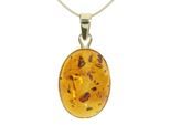 Kette mit Anhänger OSTSEE-SCHMUCK "Ostsee-Schmuck Kette mit Anhänger Classic 18x13" Gr. 42, gold, Halsketten, Damen, 42cm, Gelbgold 333, L: 42