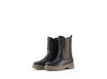 TOM TAILOR Damen Wasserfeste Stiefel mit Fütterung, schwarz, Uni, Gr. 38