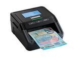 Geldscheinprüfer ratiotec® Smart Protect Plus, EZB-Standard, IR/MG/MT/SD, 3 Währungen, LC-Display & Warnsignal, Zählfunktion, USB/microSD, schwarz