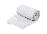 Babybay Nestchen Pique , Grau, Weiß , Textil , Punkte , Füllung: Polyester , 149x24x2 cm , Textiles Vertrauen - Oeko-Tex®, Oeko-Tex® Standard 100 , Schlafen, Babytextil-Kollektionen