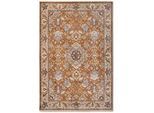 Villeroy & Boch Flachwebeteppich , Multicolor, Kupferfarben , Kunststoff , orientalisch , rechteckig , 160x225 cm , Oeko-Tex® Standard 100 , für Fußbodenheizung geeignet, in verschiedenen Größen erhältlich, pflegeleicht, strapazierfähig , Teppiche und Böden, Teppiche, Webteppiche