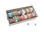 MCW Deko-Box Schnur 12 Rollen Multicolor 12er-Set , Textil , 35x8x16 cm , Dekoration, Geschenkartikel