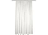 Fertigstore , Naturfarben , Textil , Uni , 600x175 cm , Heimtextilien, Vorhänge, Fertigvorhänge, Fertigstore