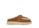 Mou Slipper & Pantoletten - Bounce Clog Metal Logo - Gr. 39 (EU) - in Braun - für Damen
