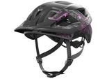Fahrradhelm ABUS "ADURO 3.0" Gr. S, schwarz (maori schwarzberry), Helme, S Kopfumfang: 51cm - 55cm