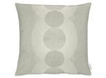 Dekokissen APELT "5232", beige (taupe, grau, kreise), B:48cm H:5cm L:48cm, Polyester, Dekokissen_Sitzkissen_Kissenhüllen