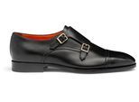 Men's doublebuckle shoe - Gr. UK_9_5 - in Weiß