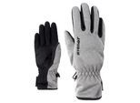 Multisporthandschuhe ZIENER "LIMPORT-Z glove junior", Kinder, Gr. 4, grau (grau melange), Materialmix, Handschuhe