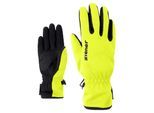 Multisporthandschuhe ZIENER "LIMPORT-Z glove junior", Kinder, Gr. 7.5, poison gelb, Materialmix, Handschuhe