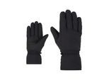 Skihandschuhe ZIENER "KAILANY-Z glove lady", Damen, Gr. 8,5, schwarz, Kunstfaser, Handschuhe