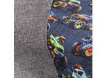 Alpenfleece "Monstertruck", blau-color