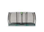 EXIT Allure Classic Bodentrampolin 244x427cm - grün