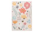Obsession Kinderteppich , Mehrfarbig , Textil , Blume , rechteckig , 115x170 cm , Oeko-Tex® Standard 100 , waschbar, rutschfeste Unterfläche , Teppiche und Böden, Teppiche, Kinderteppiche