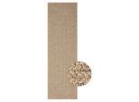 Teppich MERINOS "Kenzy 2", beige (natur), B:80cm H:10mm L:250cm, Polypropylen, Teppiche, Teppich, robuster In- und Outdoor Teppich im natürlichen Jute-Look, wetterfest